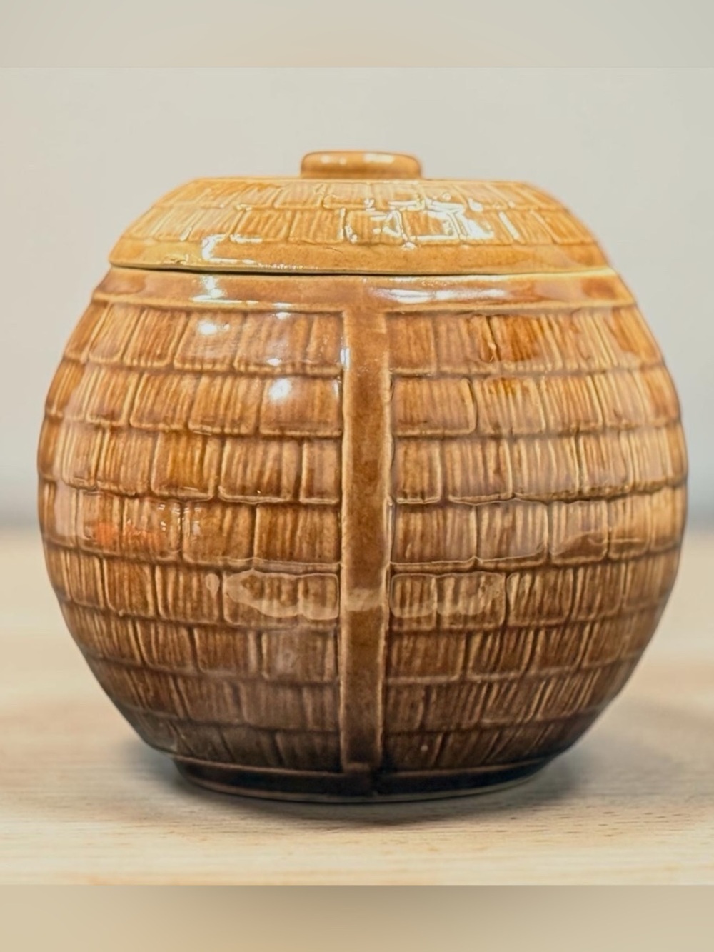 Brown Cookie Jar